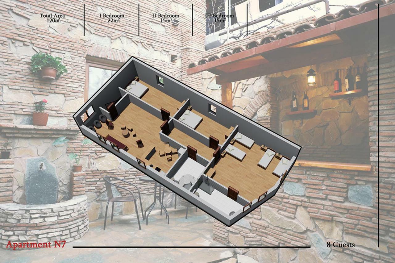Apart Hotel With Wine Cellar - Old Tbilisi 1897 Ngoại thất bức ảnh