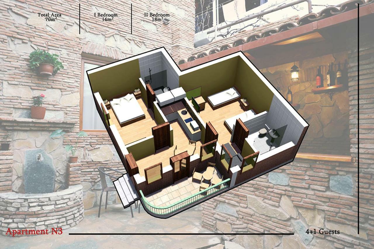 Apart Hotel With Wine Cellar - Old Tbilisi 1897 Ngoại thất bức ảnh