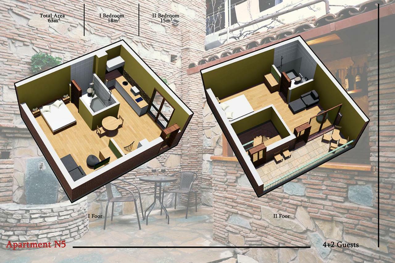 Apart Hotel With Wine Cellar - Old Tbilisi 1897 Ngoại thất bức ảnh